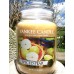 Yankee Candle "SPICED PEAR" Food & Spice ~ Large 22 oz ~ WHITE LABEL~ RARE ~ NEW   123311873767